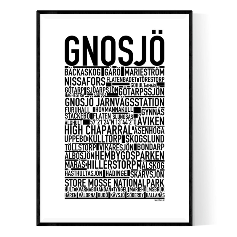 Gnosjö Poster