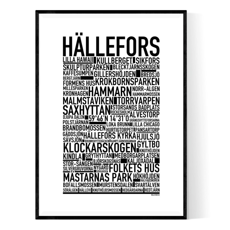 Hällefors Poster