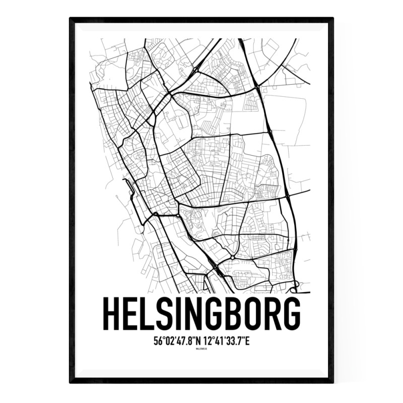 Helsingborg Karta