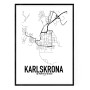 Karlskrona Karta