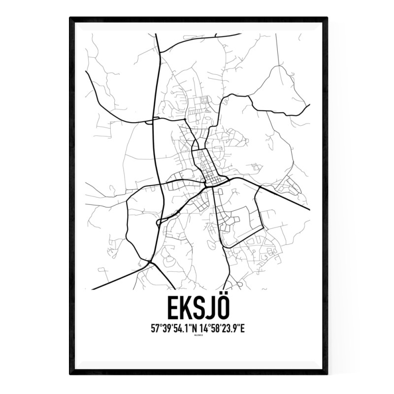 Eksjö Karta
