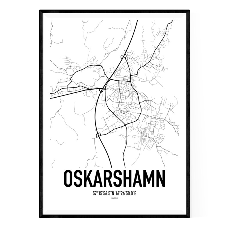 Oskarshamn Karta