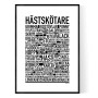 Hästskötare Poster