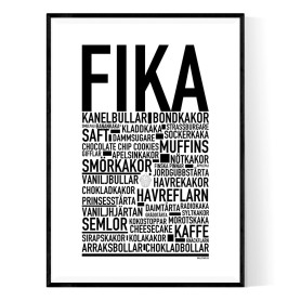 Svenskt Fika Poster