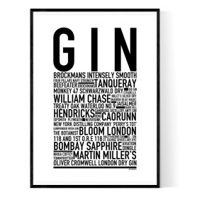 Gin Poster