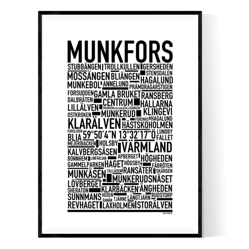 Munkfors Poster