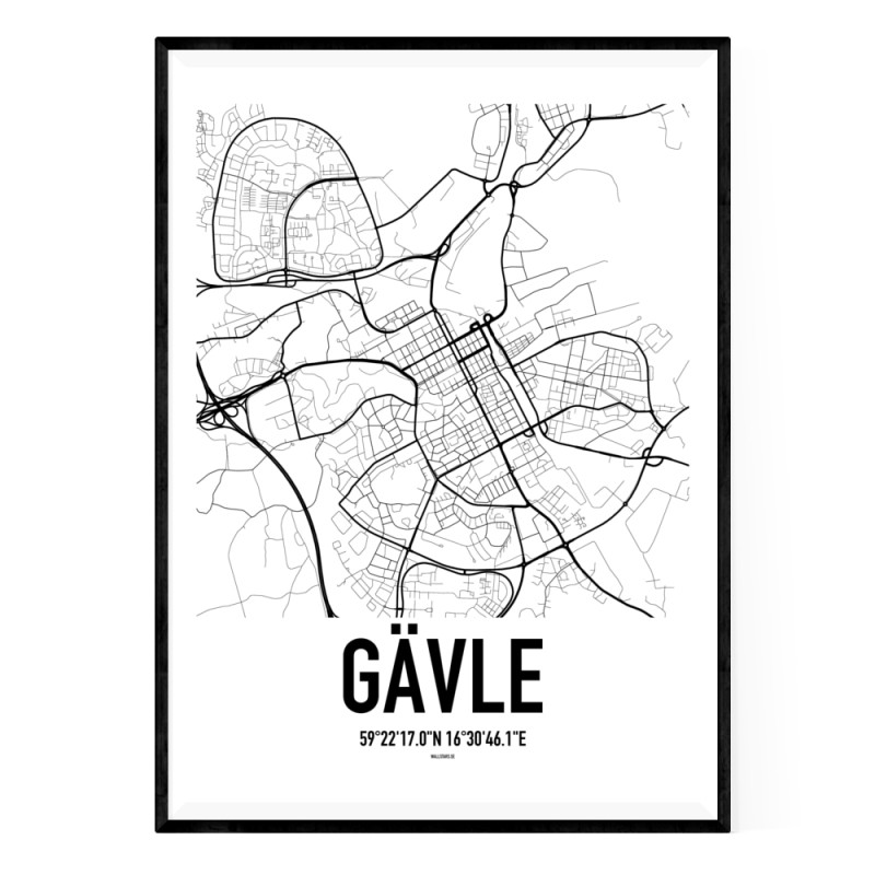 Gävle Karta