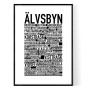Älvsbyn Poster