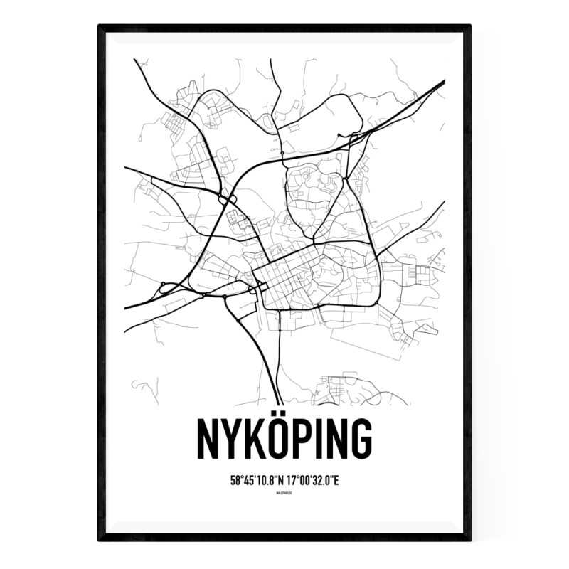 Nyköping Karta