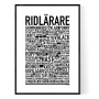 Ridlärare Poster