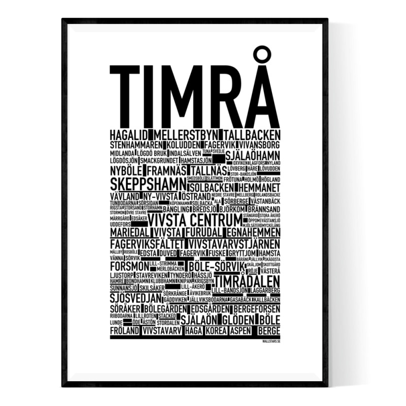 Timrå Poster