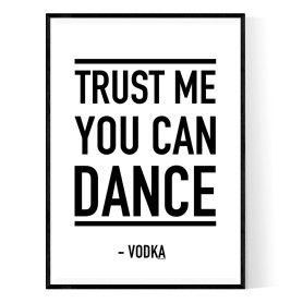 Trust Me Vodka Poster