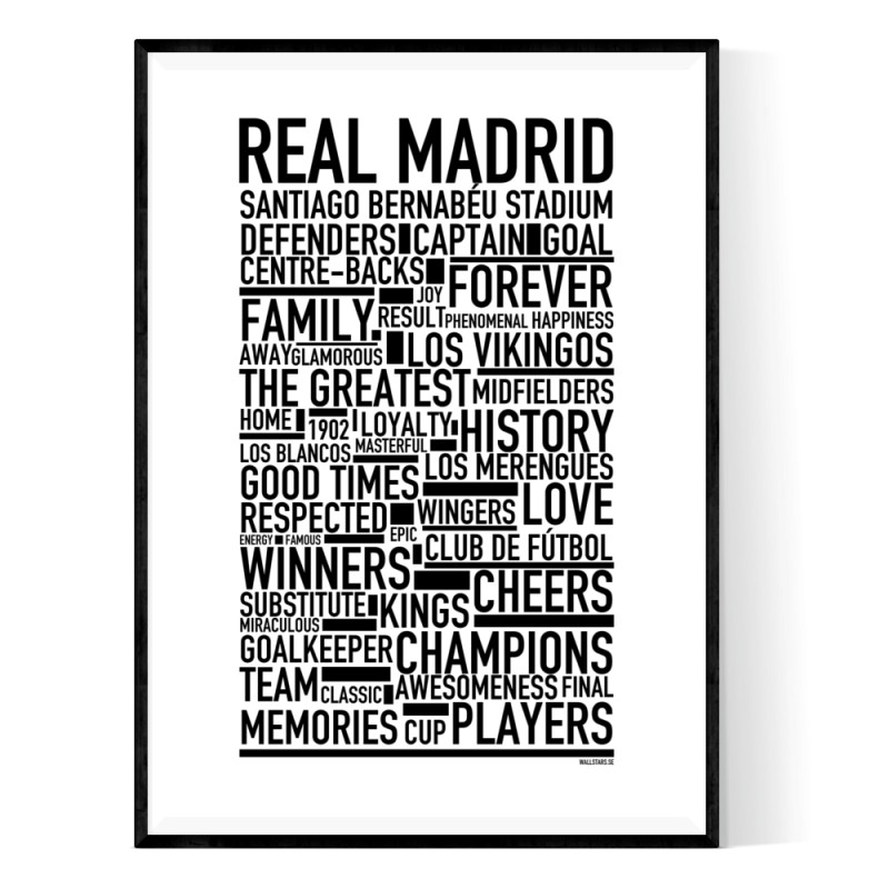 Real Madrid Poster