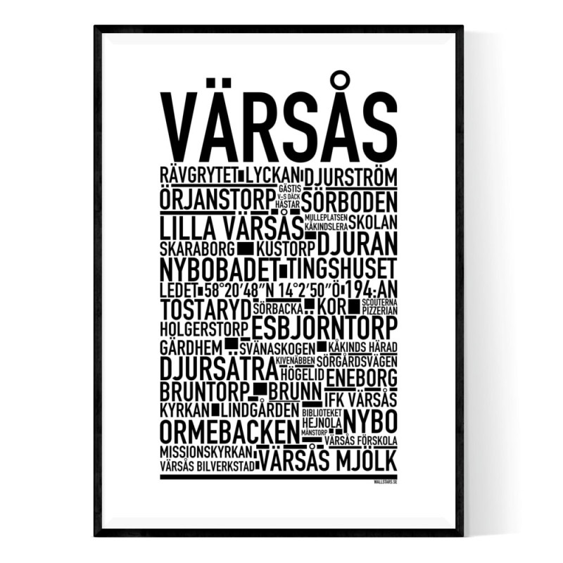 Värsås Poster