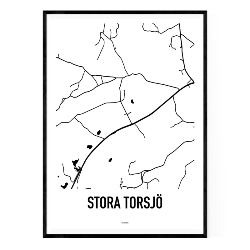 Stora Torsjö Karta
