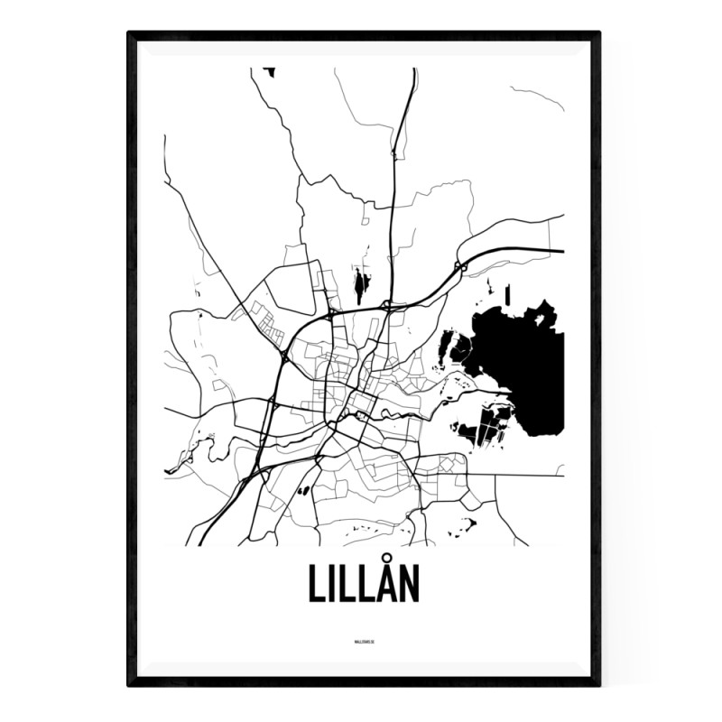 Lillån Karta