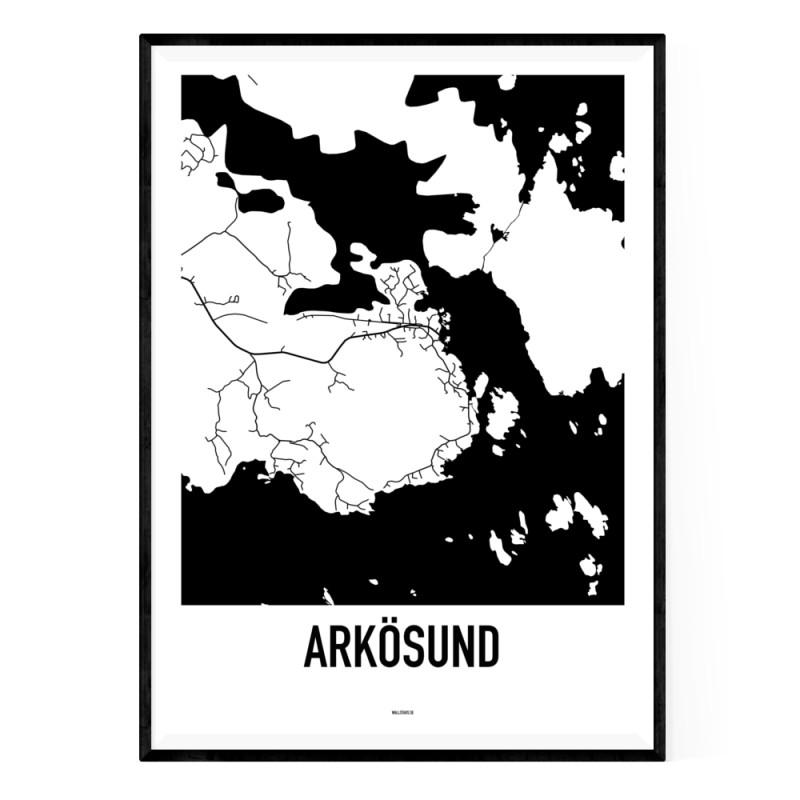 Arkösund Karta