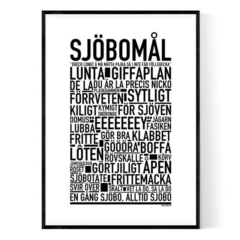 Sjöbomål Poster (Borås)