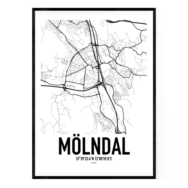 Mölndal Karta