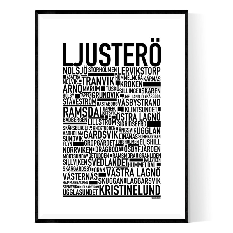 Ljusterö Poster