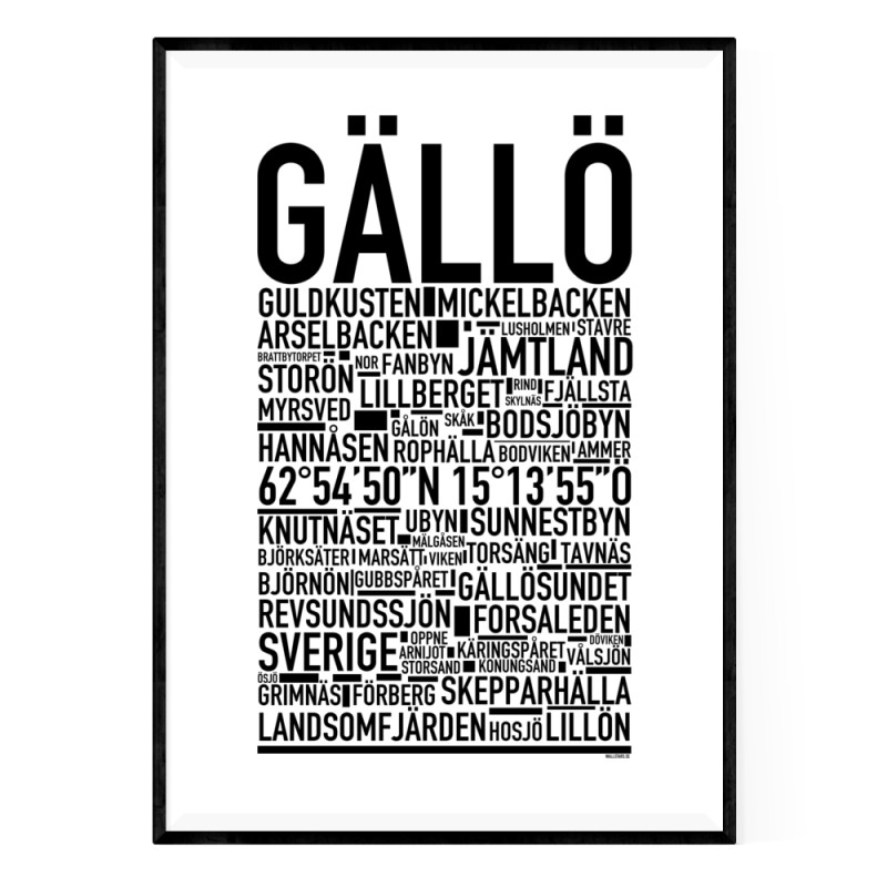 Gällö Poster