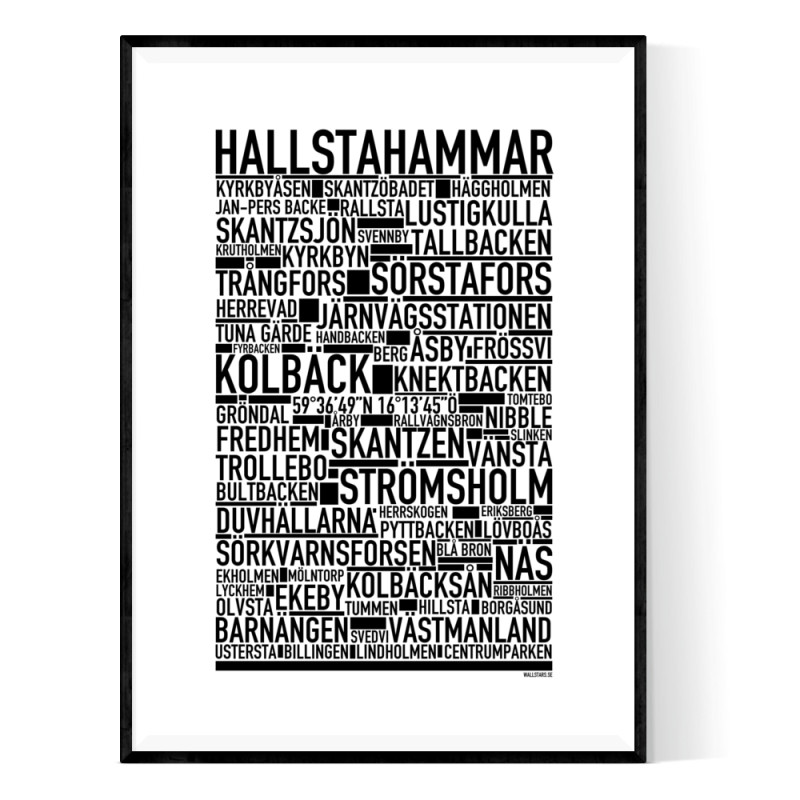 Hallstahammar Poster