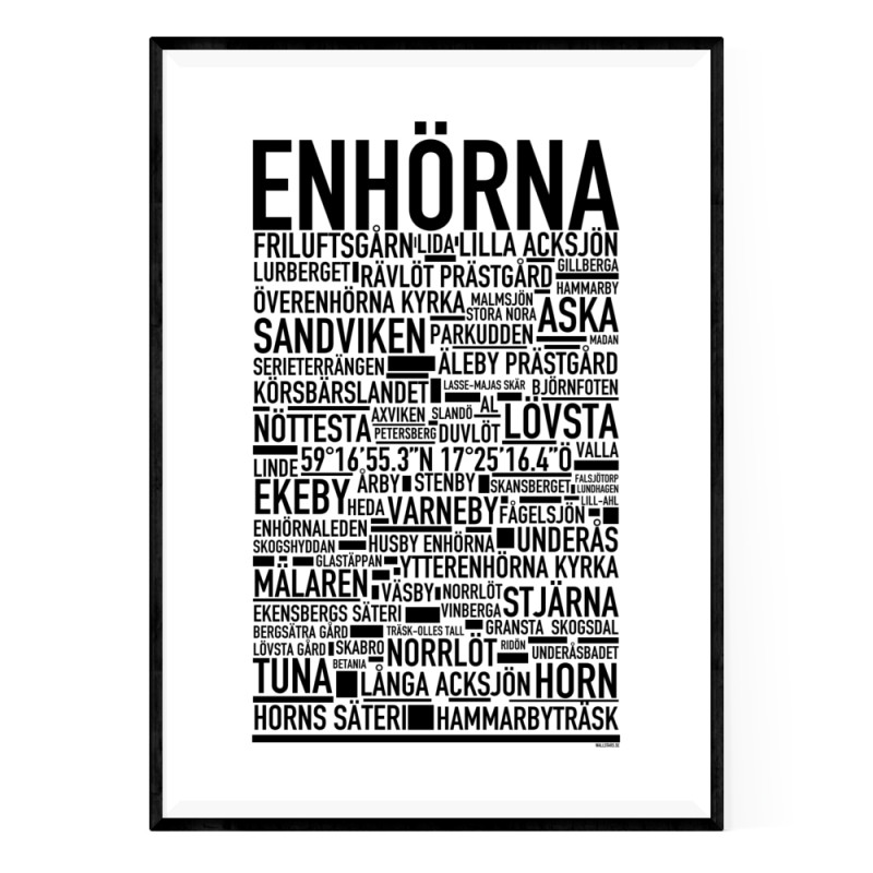 Enhörna Poster