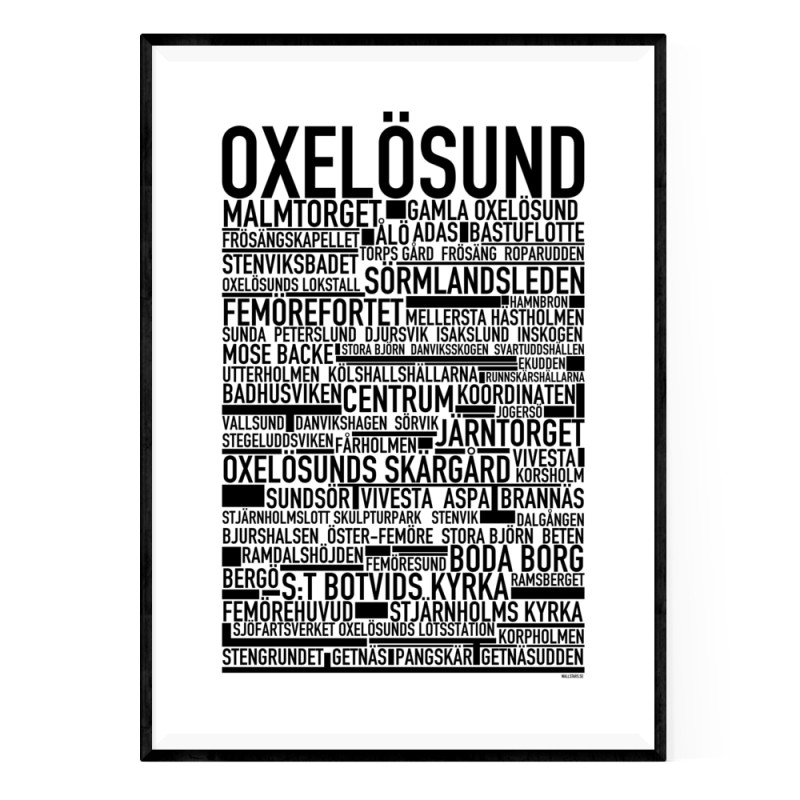 Oxelösund Poster