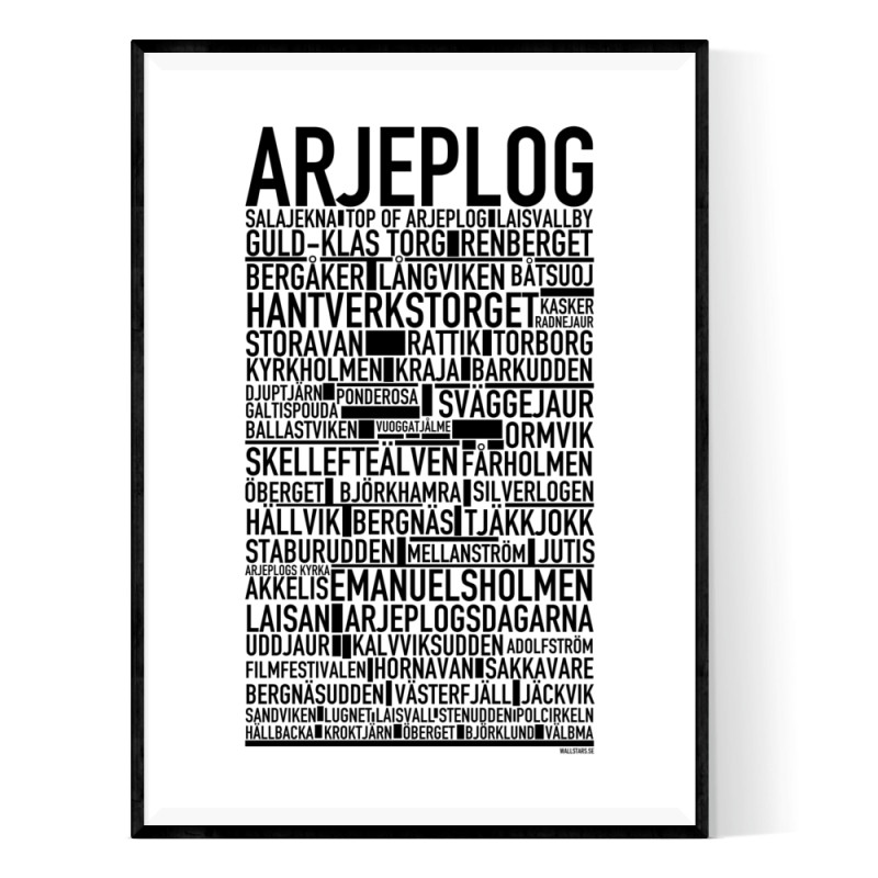 Arjeplog Poster