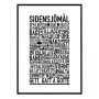 Sidensjömål Poster