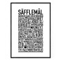 Säfflemål Poster