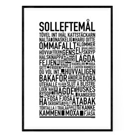 Solleftemål Poster