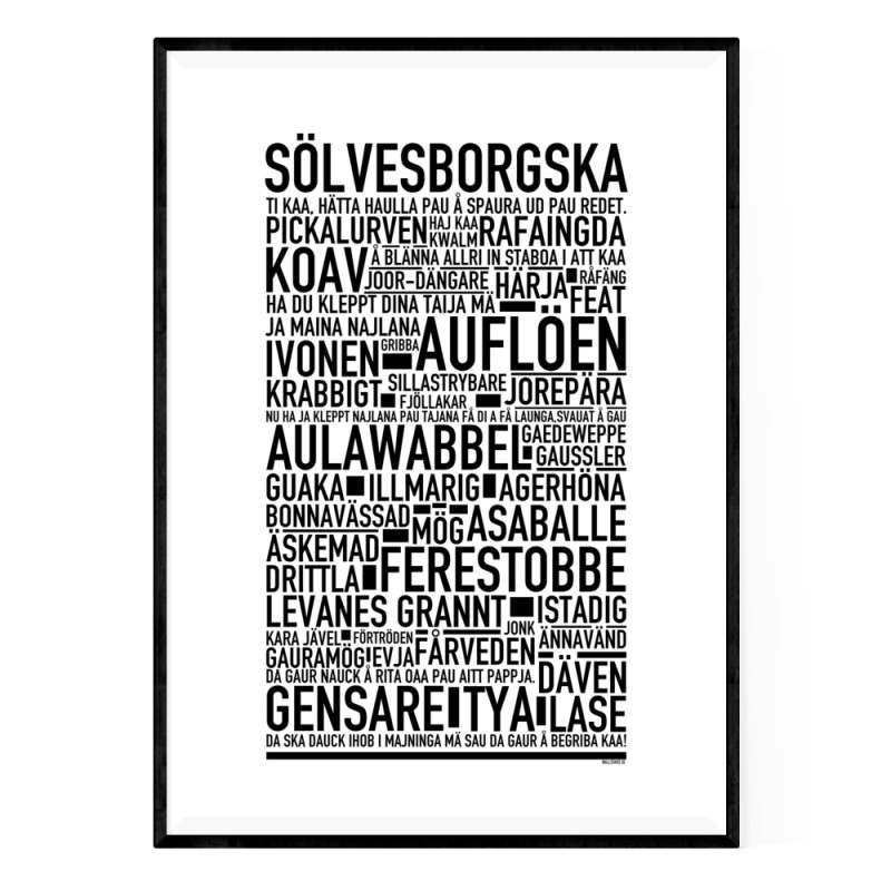 Sölvesborgska Poster