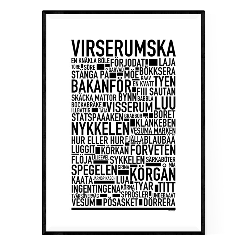 Virserumska Poster