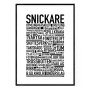 Snickare Poster