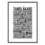 Tandläkare Poster