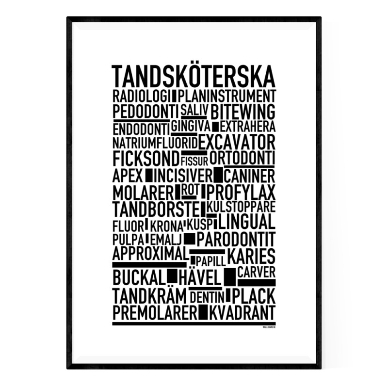 Tandsköterska Poster