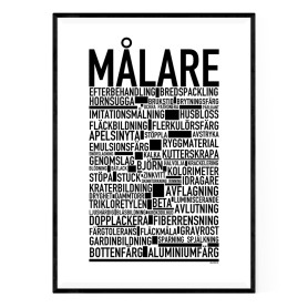 Målare Poster