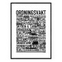 Ordningsvakt Poster