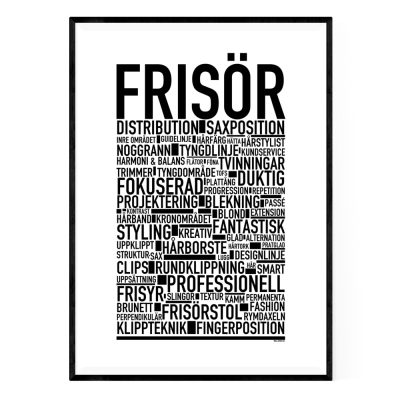 Frisör Poster