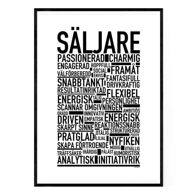 Säljare Poster