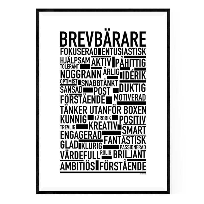 Brevbärare Poster