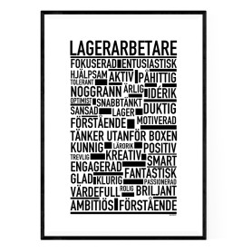 Lagerarbetare Poster