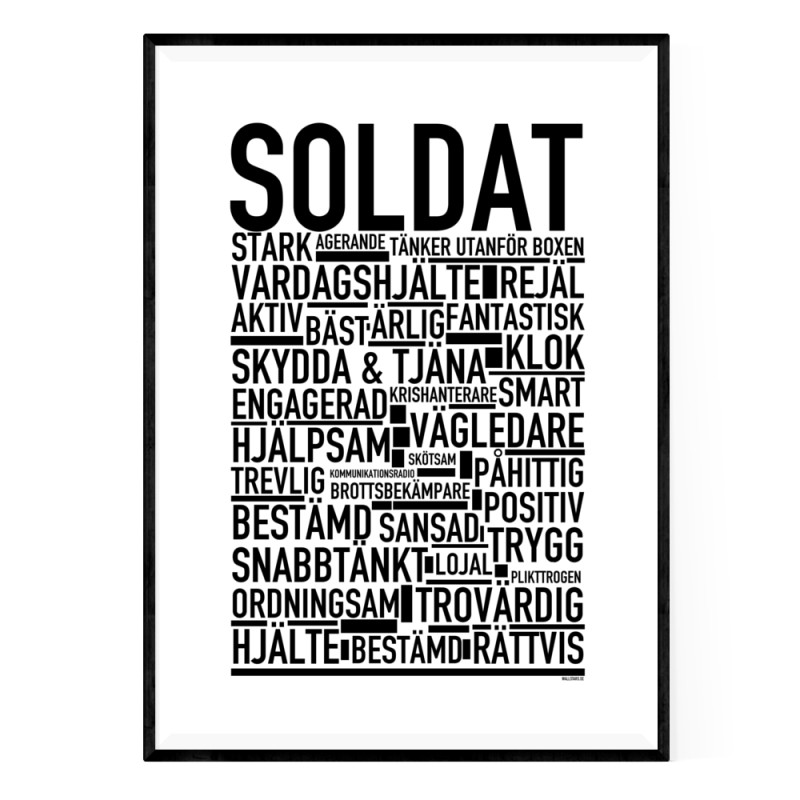 Soldat Poster