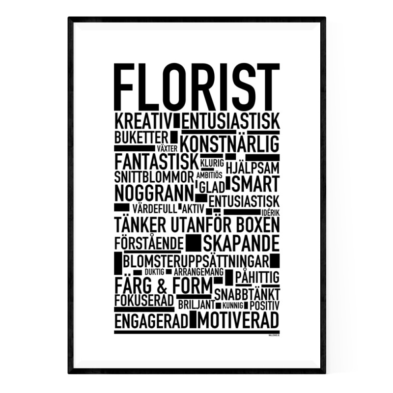 Florist Poster