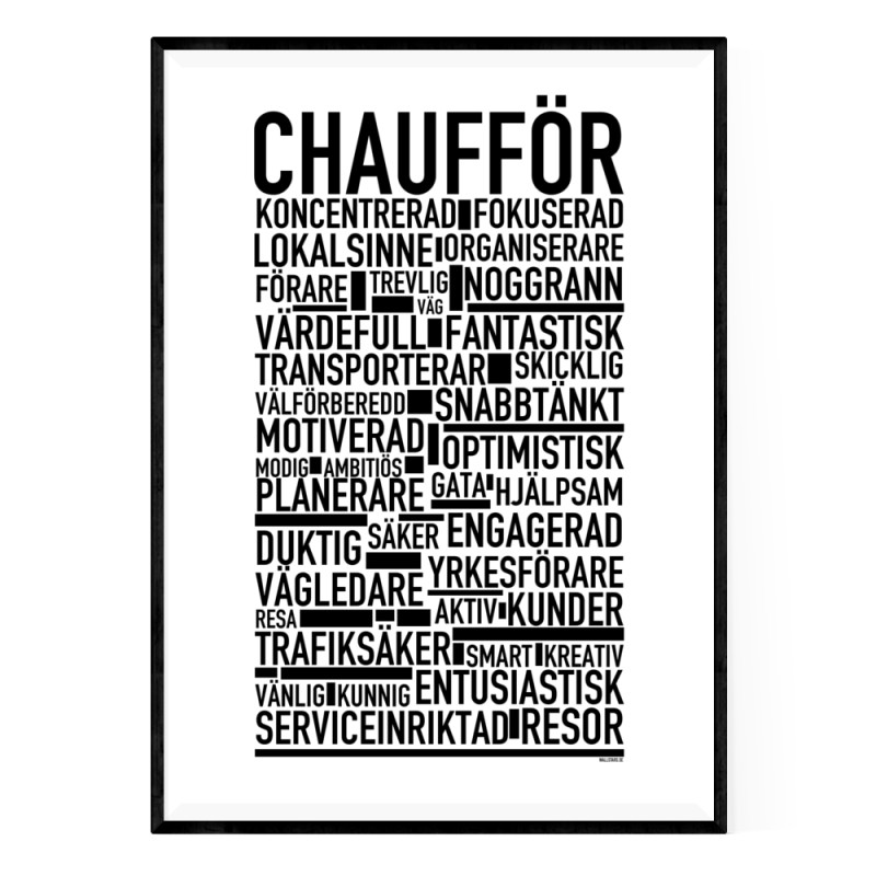 Chaufför Poster