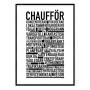 Chaufför Poster