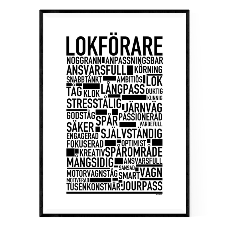 Lokförare Poster