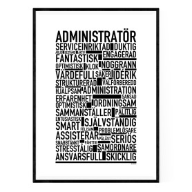 Administratör Poster
