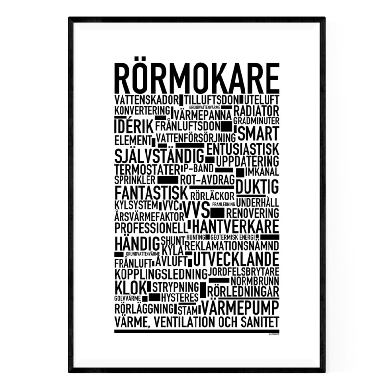 Rörmokare Poster
